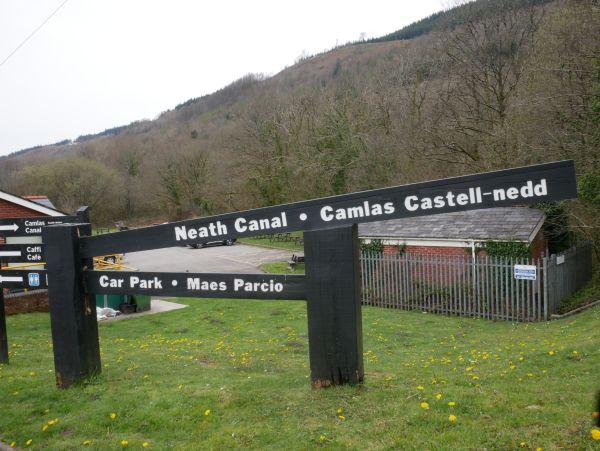 Neath canal sign